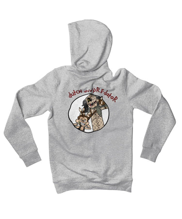 Top Notchy Dutch and Predator Back Printed Unisex Hoodie 8Ball